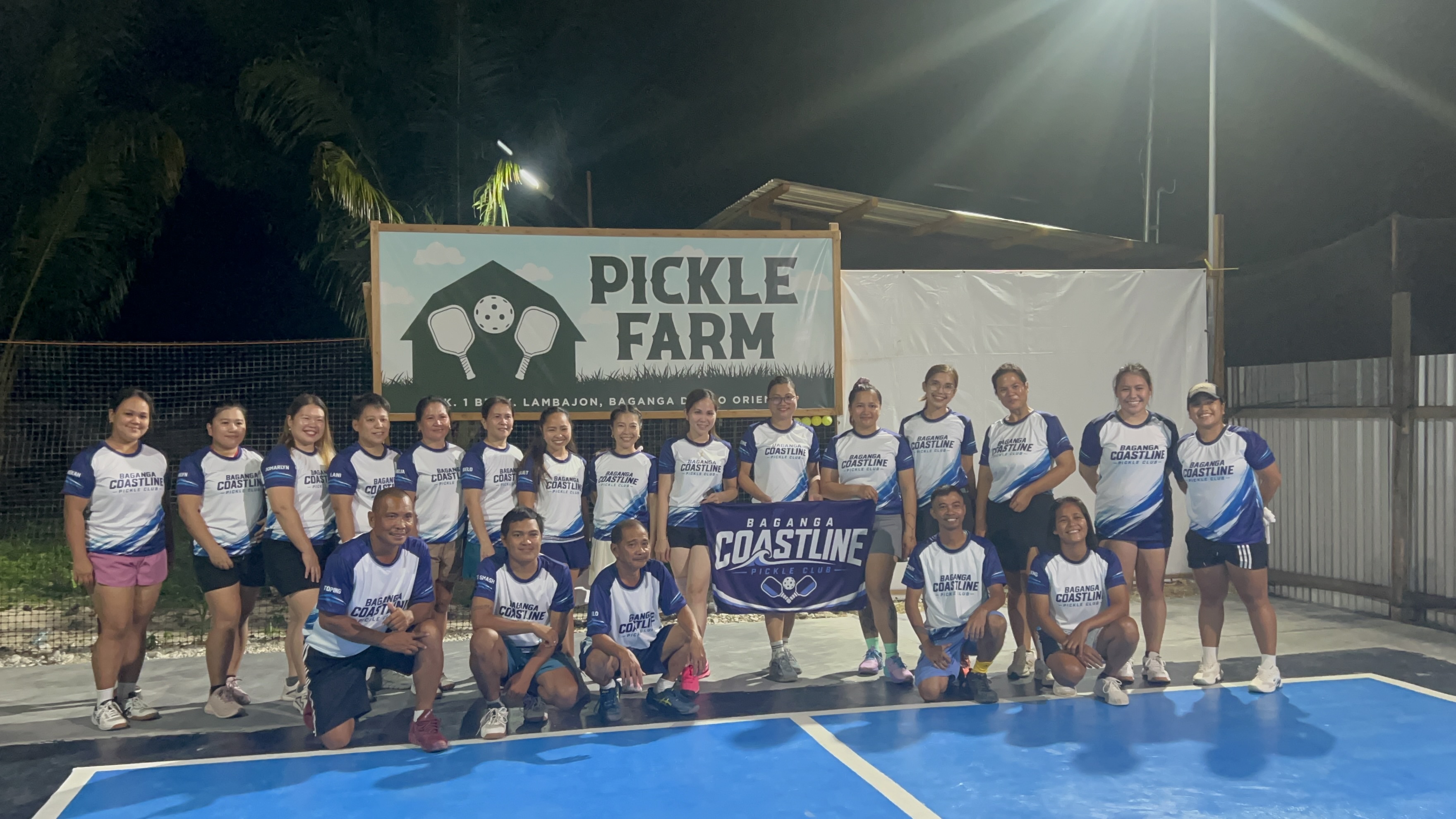 Baganga Coastline Team at the Pickle Farm
